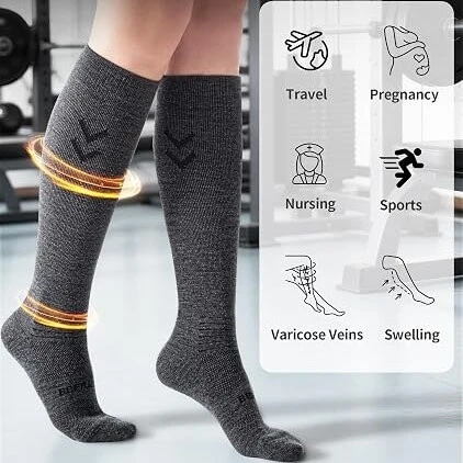 CHOOYOU Compression Socks For Men & Women Microfiber Knit suppliers