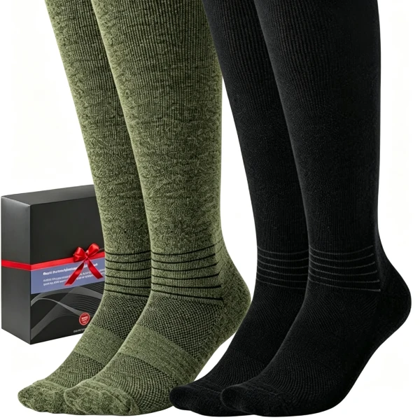 CHOOYOU Compression Socks For Men & Women Microfiber Knit high quality