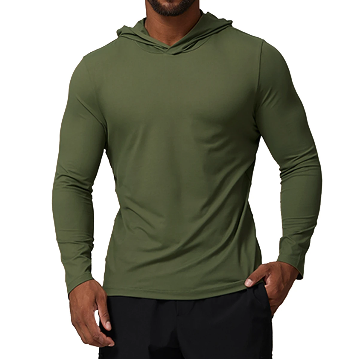 hooded quick-dry long-sleeve T-shirt 5 hooded quick-dry long-sleeve T-shirt 5